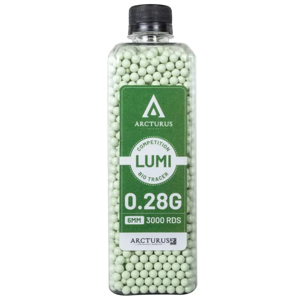 asgbox.pl - Kulki Arcturus RS® LUMI BIO TRACER Match Grade 0.28g 3000 sztuk butelka