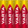 Zestaw 4 sztuk baterii LR03 (AAA) Varta Longlife Max Power 1.5V AAA B4 OD-G-VAR-06-048725-00 asgbox.pl