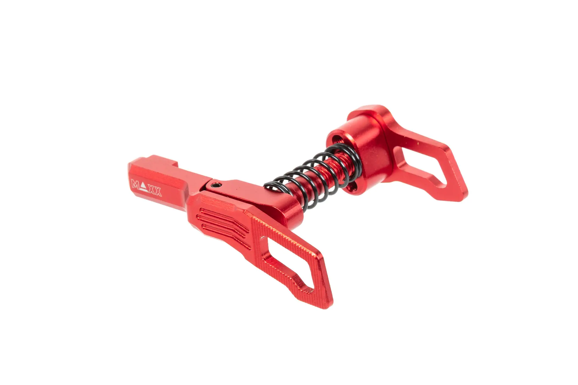 Aluminiowy zwalniacz magazynka Maxx Model Advanced typu B do replik MTW M4 Czerwony OD-G-MXM-09-047218-00 asgbox.pl Aluminiowy zwalniacz magazynka Maxx Model Advanced typu B do replik MTW M4 Czerwony - obrazek 2