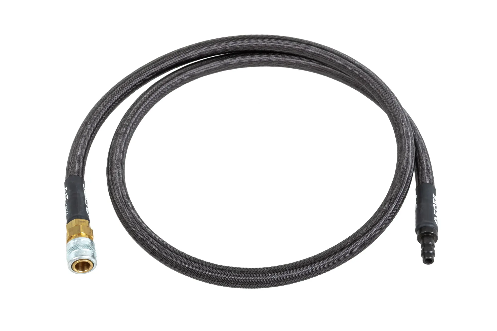 Wąż HPA EPeS Mk. IV S&F z oplotem 100 cm Szary OD-G-EPE-12-047959-00 asgbox.pl asgbox.pl - Wąż HPA EPeS Mk. IV S&F z oplotem 100 cm Szary