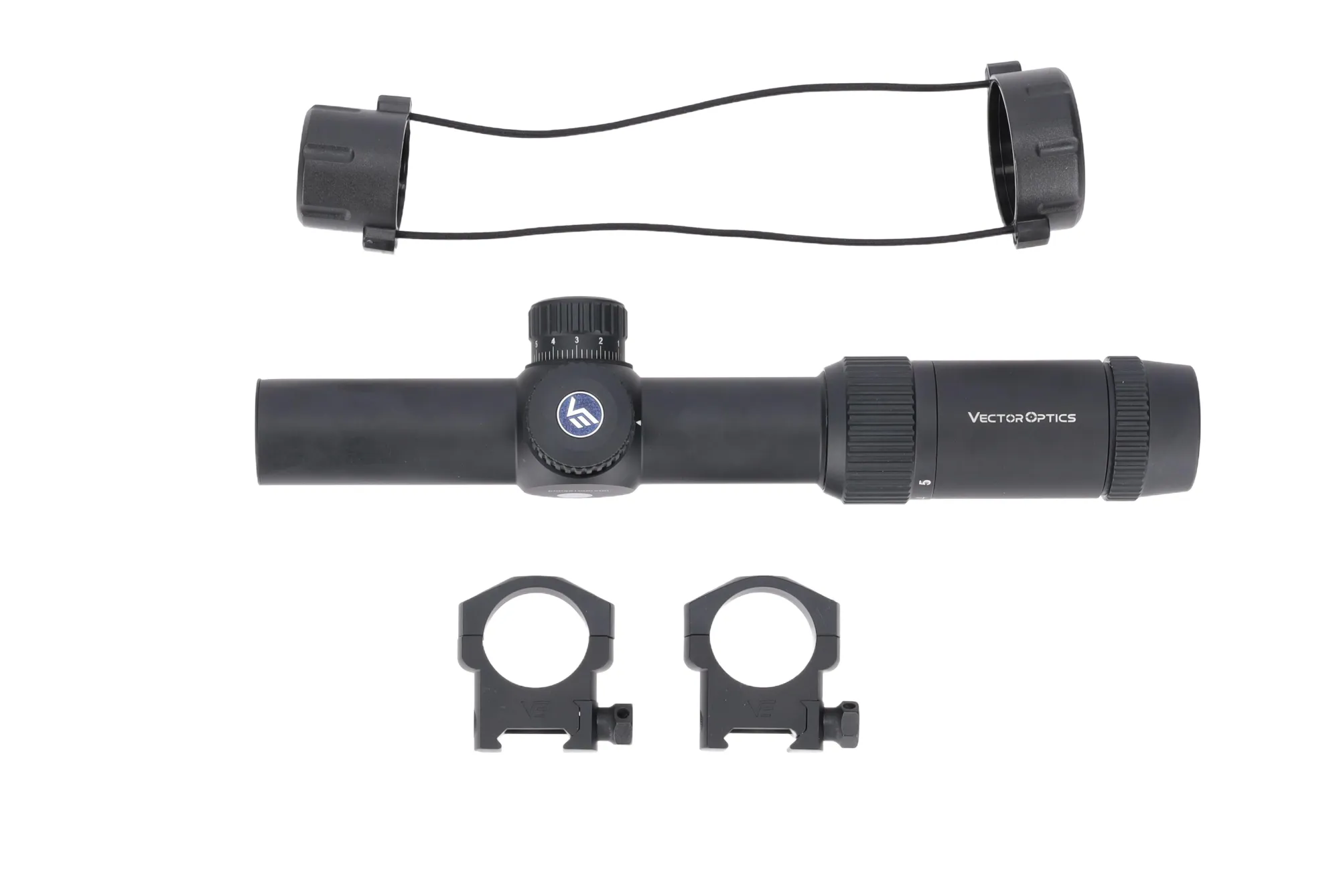 Luneta biegowa Vector Optics Forester 1-5x24 SFP FIBER LPVO SCOC-54 SFP OD-G-VEC-10-048510-00 asgbox.pl Luneta biegowa Vector Optics Forester 1-5x24 SFP FIBER LPVO SCOC-54 SFP - obrazek 3