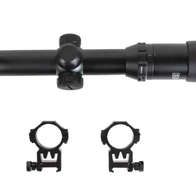 asgbox.pl - Luneta Specna Arms CORE™ Rifle Scope 1-4X24RG Czarna