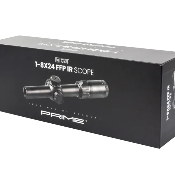 asgbox.pl - Luneta Specna Arms PRIME™ 1-8x24 FFP IR Czarna