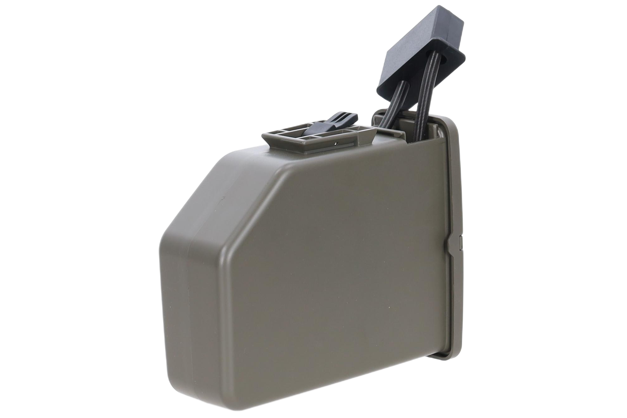 Magazynek typu box 2500 kulek Specna Arms x A&K do M249 Ranger Green OD-G-SPE-05-047401-00 asgbox.pl Magazynek typu box 2500 kulek Specna Arms x A&K do M249 Ranger Green - obrazek 2