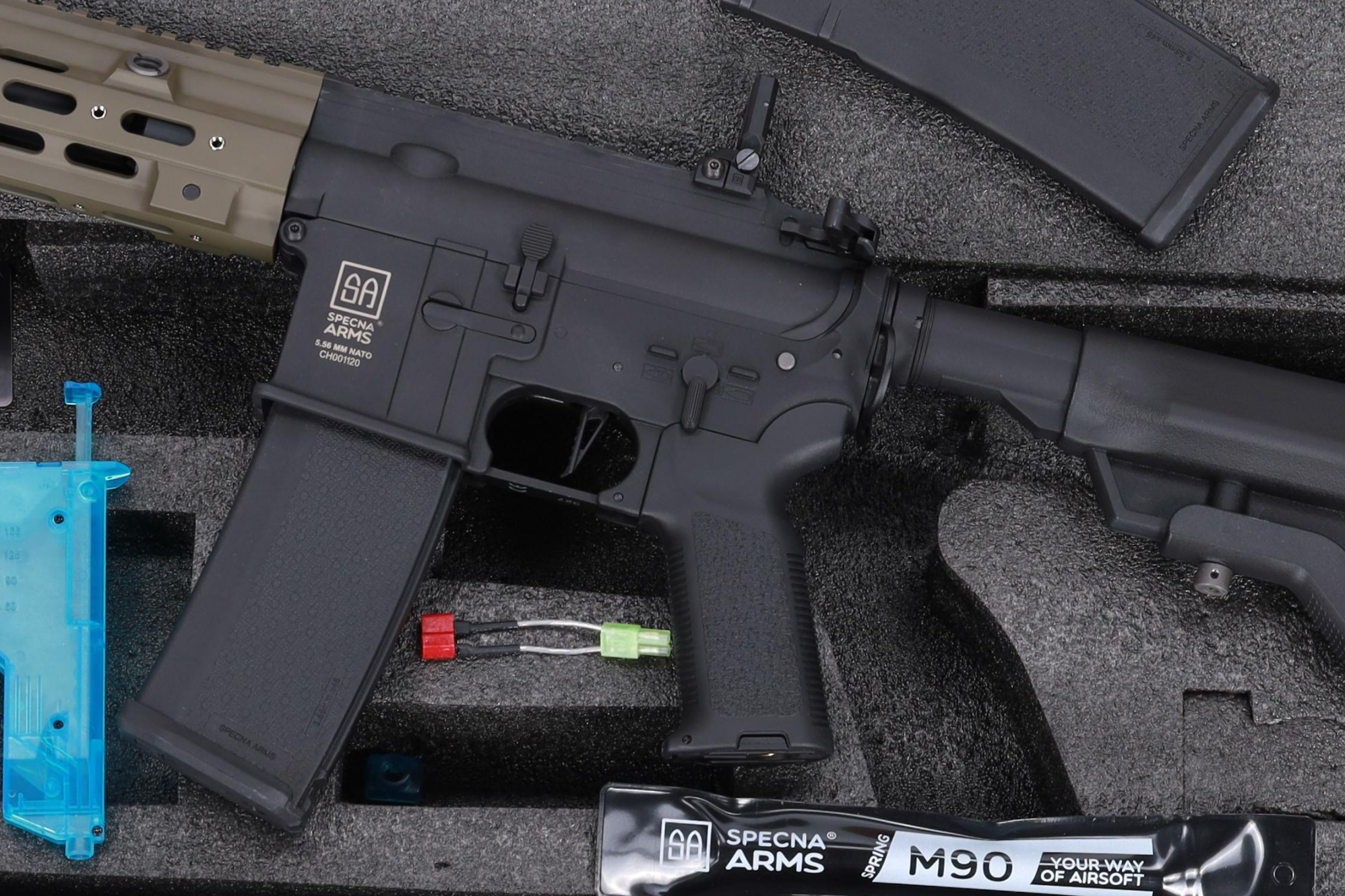 Karabinek ASG Specna Arms SA-CH30 CORE™ Gen.2 HAL ETU Oliwkowy OD-G-SPE-01-048390-00 asgbox.pl Karabinek ASG Specna Arms SA-CH30 CORE™ Gen.2 HAL ETU Oliwkowy - obrazek 4