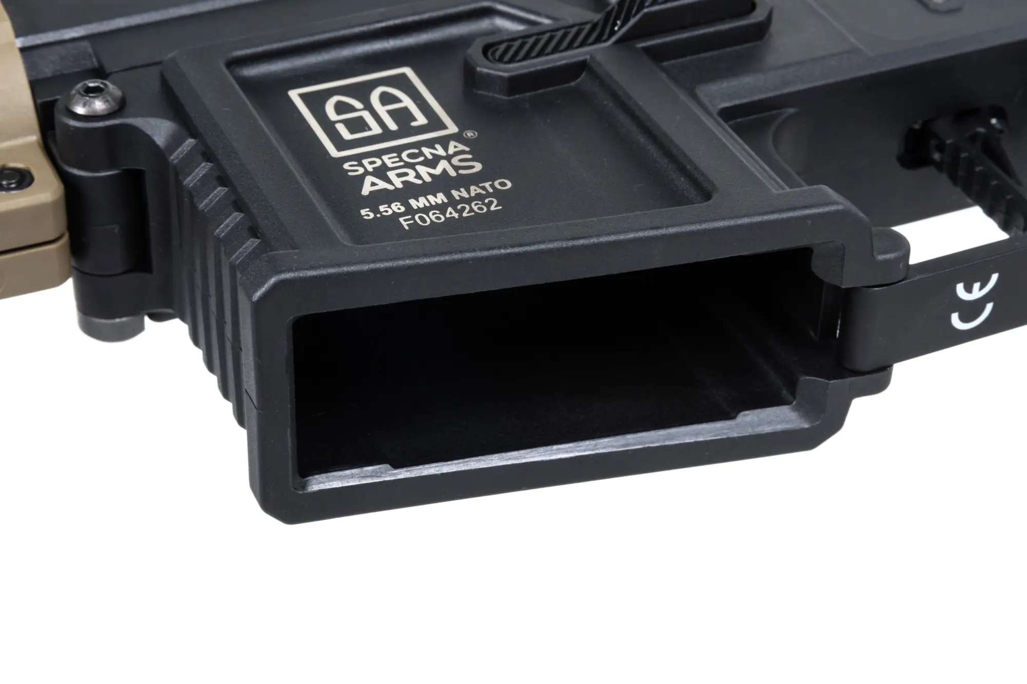 Karabinek ASG Specna Arms SA-F04-RL FLEX™ Light Ops Stock/ New Receiver HAL ETU™ Gen. 2 Half-Tan OD-G-SPE-01-047444-00 asgbox.pl Karabinek ASG Specna Arms SA-F04-RL FLEX™ Light Ops Stock/ New Receiver HAL ETU™ Gen. 2 Half-Tan - obrazek 4