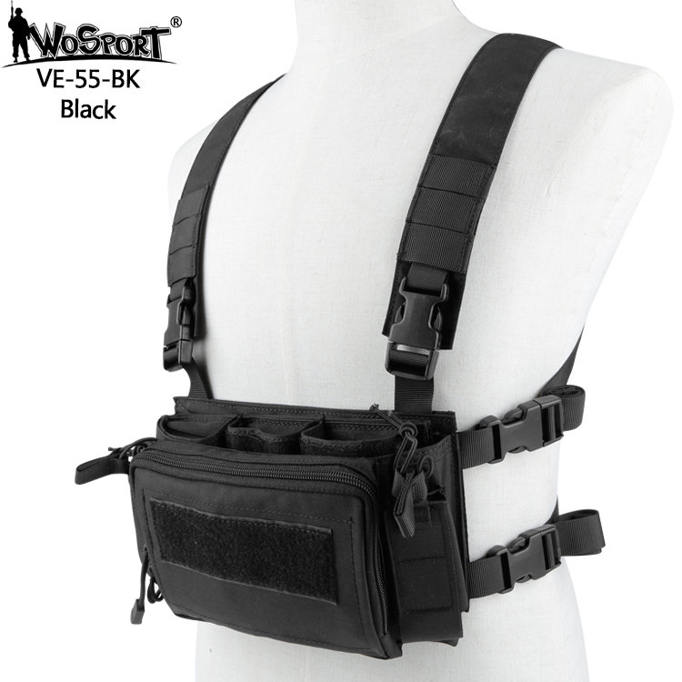 WST Tactical Chest rig D3CRM - Black