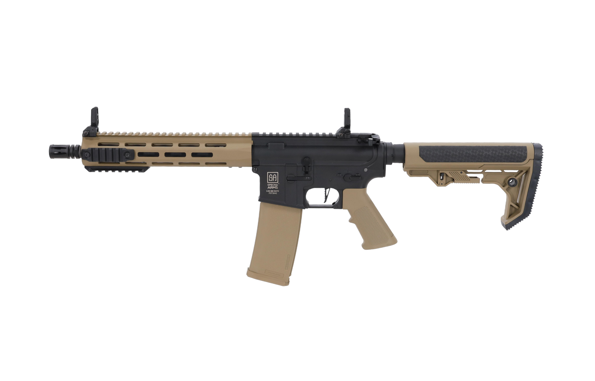 Karabinek ASG Specna Arms SA-F03 FLEX™ Light Ops Stock HAL ETU Gen.2 Half-Tan OD-G-SPE-01-048383-00 asgbox.pl Karabinek ASG Specna Arms SA-F03 FLEX™ Light Ops Stock HAL ETU Gen.2 Half-Tan - obrazek 4