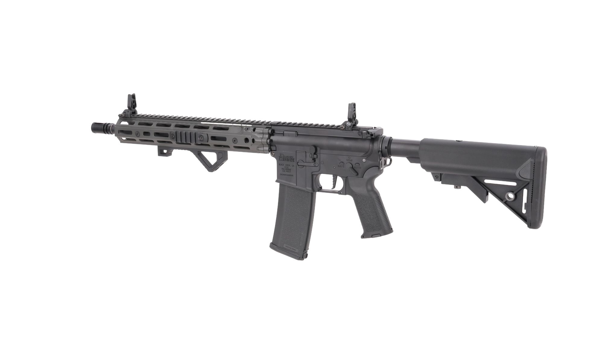 Karabinek ASG Specna Arms Daniel Defense® RIS III 12.5'' SA-E28 EDGE™ HAL 2™ ETU Gen. 2 Chaos Grey OD-G-SPE-01-047211-00 asgbox.pl Karabinek ASG Specna Arms Daniel Defense® RIS III 12.5'' SA-E28 EDGE™ HAL 2™ ETU Gen. 2 Chaos Grey - obrazek 4