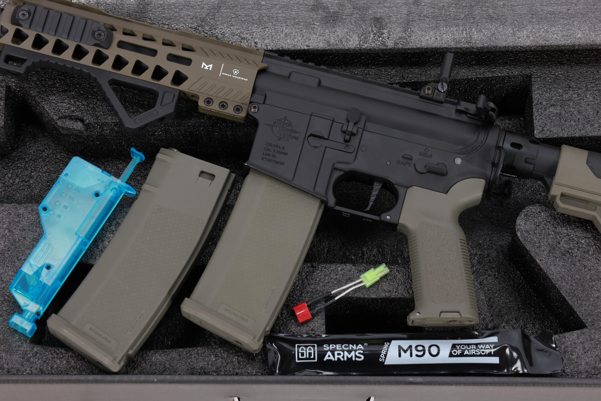 Karabinek ASG Specna Arms RRA SA-E17 EDGE™ HAL 2 Light Ops Stock Gen. 2 Oliwkowy OD-G-SPE-01-048295-00 asgbox.pl Karabinek ASG Specna Arms RRA SA-E17 EDGE™ HAL 2 Light Ops Stock Gen. 2 Oliwkowy - obrazek 4