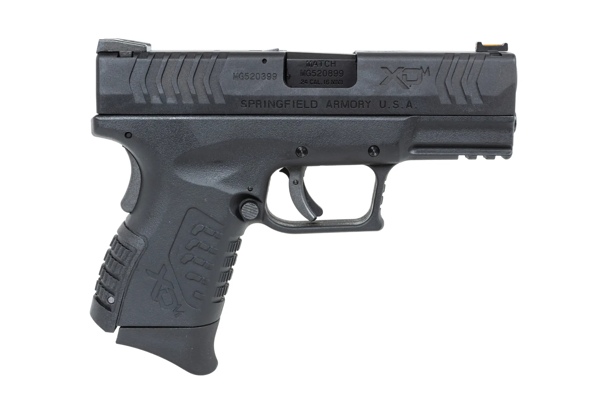 Pistolet ASG Cybergun x Springfield XDM 3.8" Compact Czarny OD-G-CYB-02-046862-00 asgbox.pl Pistolet ASG Cybergun x Springfield XDM 3.8" Compact Czarny - obrazek 4