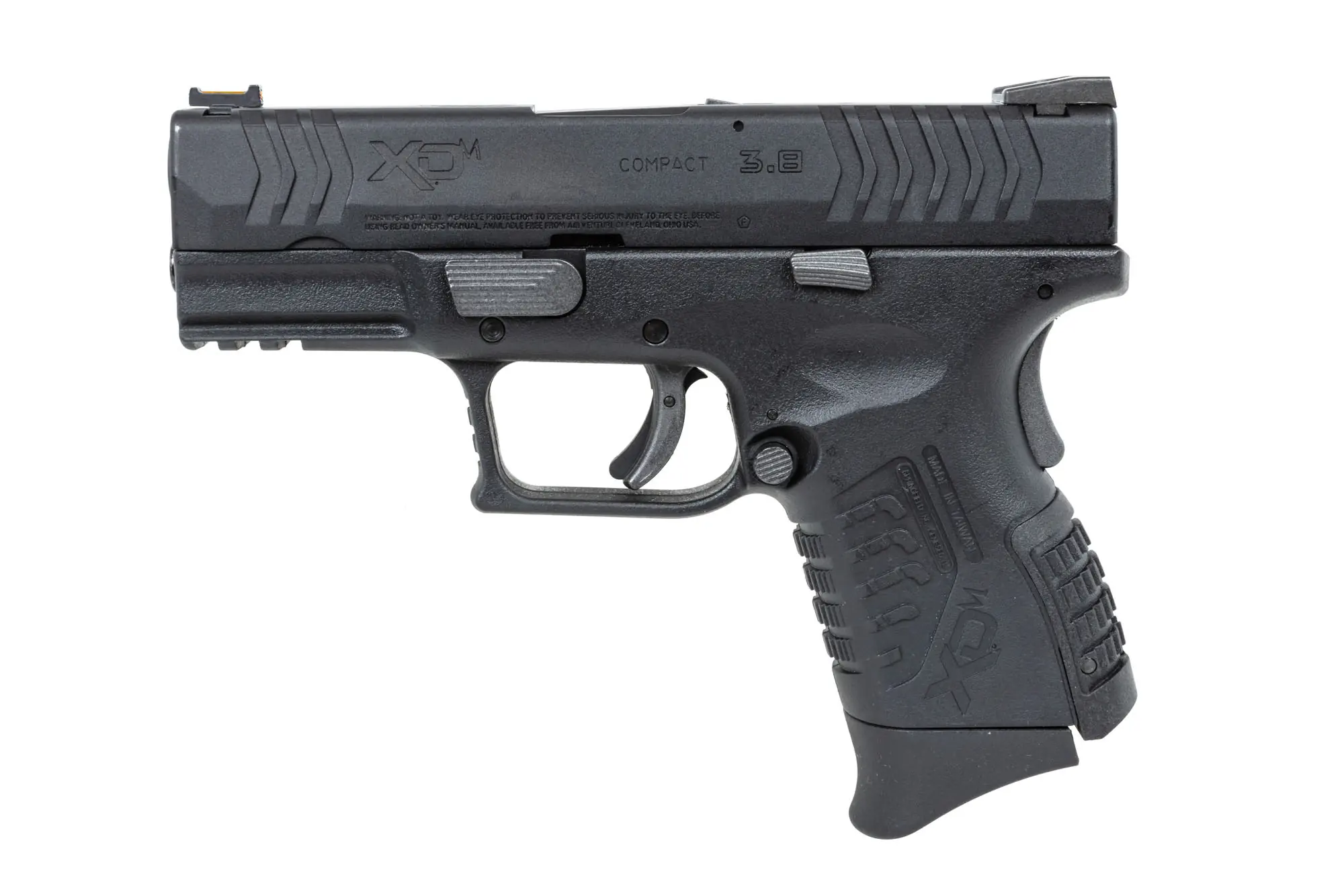 Pistolet ASG Cybergun x Springfield XDM 3.8" Compact Czarny OD-G-CYB-02-046862-00 asgbox.pl Pistolet ASG Cybergun x Springfield XDM 3.8" Compact Czarny - obrazek 5