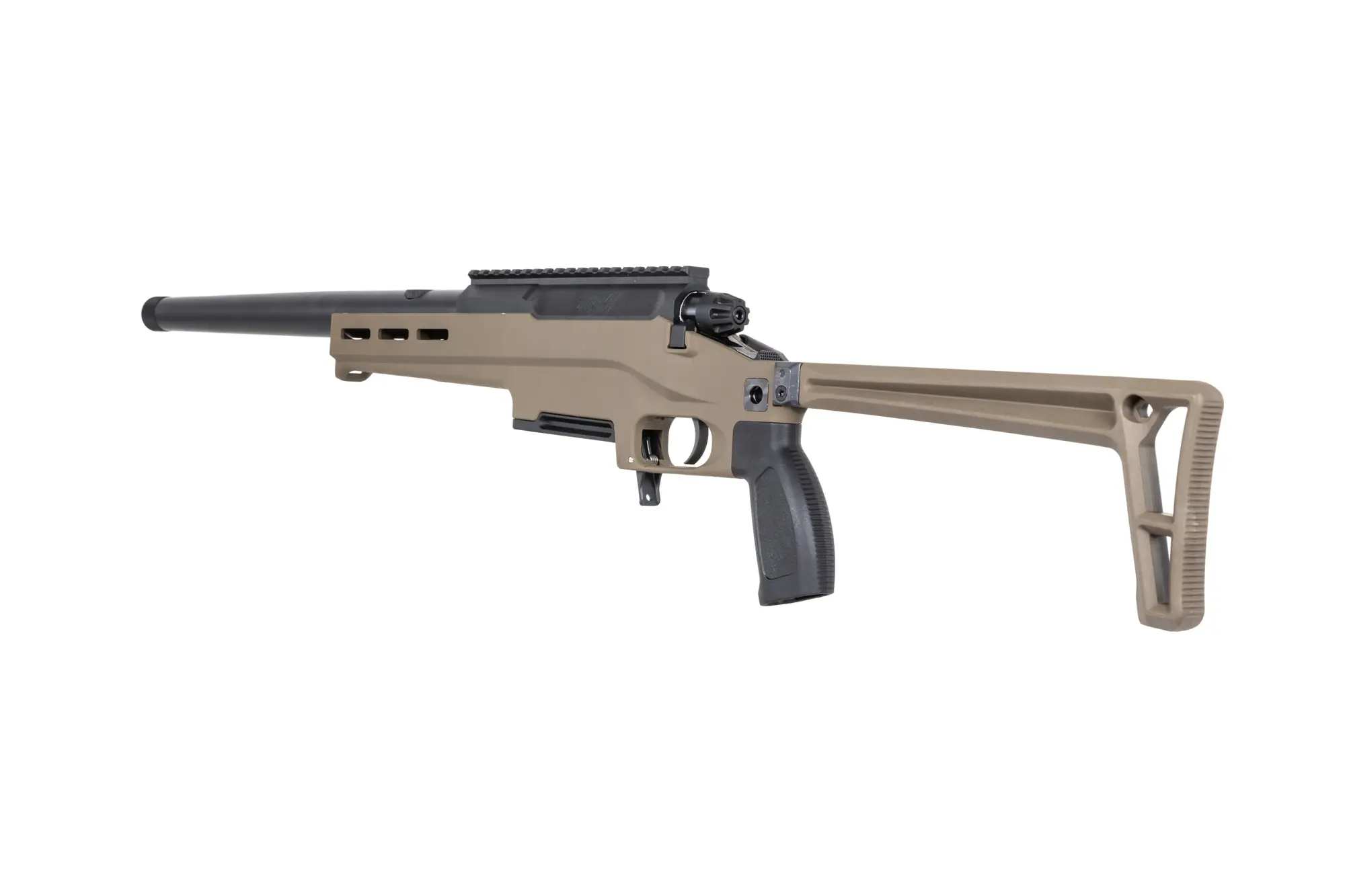 Karabin snajperski ASG Silverback TAC-41L Sport Flat Dark Earth OD-G-SVB-03-048406-00 asgbox.pl asgbox.pl - Karabin snajperski ASG Silverback TAC-41L Sport Flat Dark Earth