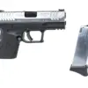 Pistolet ASG Cybergun x Springfield XDM 3.8" Compact Czarno-srebrny OD-G-CYB-02-046867-00 asgbox.pl