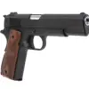 Pistolet GBB CyberGun Auto Ordnance M1911A1 - Matt Black Wood OD-G-CYB-02-045122-00 asgbox.pl