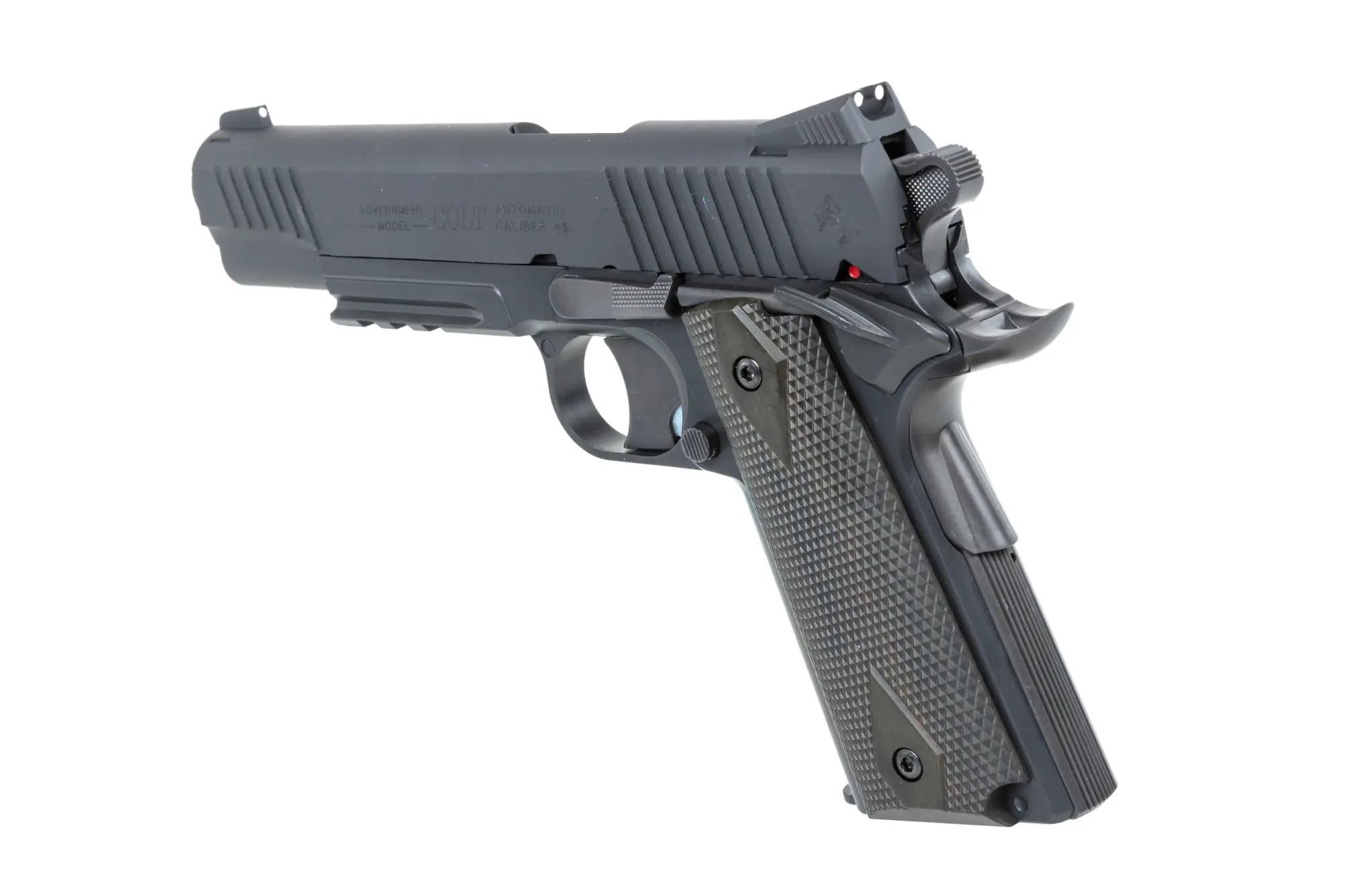 Pistolet ASG Cybergun Colt Rail NBB CO2 OD-G-CYB-02-046860-00 asgbox.pl Pistolet ASG Cybergun Colt Rail NBB CO2 - obrazek 4