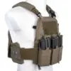 Kamizelka taktyczna typu Plate Carrier Wosport VE-75 Ranger Green OD-G-WSP-18-048074-00 asgbox.pl