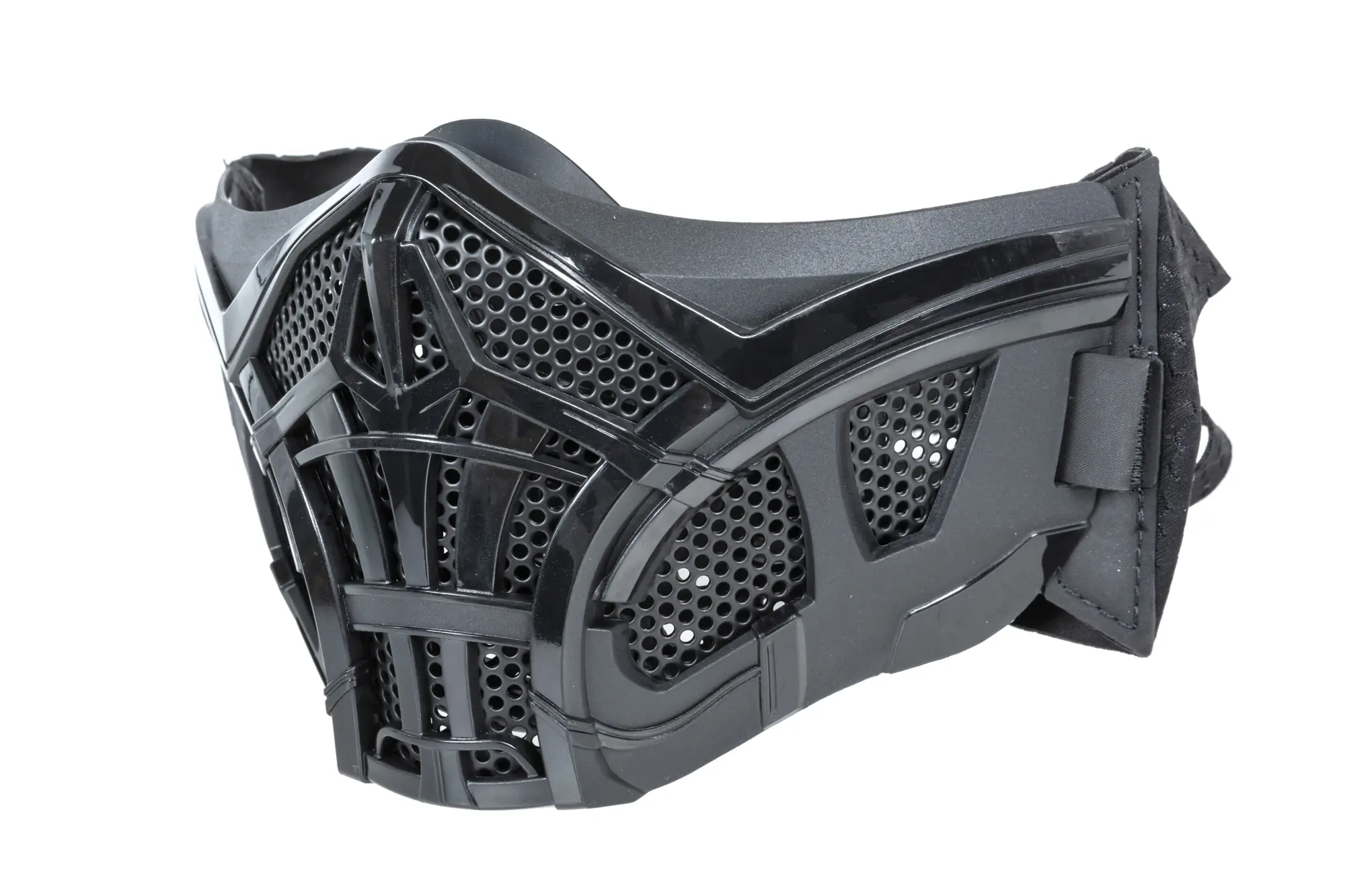 Maska Nuprol Mesh Lower Face Shield V7 Czarna OD-G-WEE-28-046781-00 asgbox.pl Maska Nuprol Mesh Lower Face Shield V7 Czarna - obrazek 4