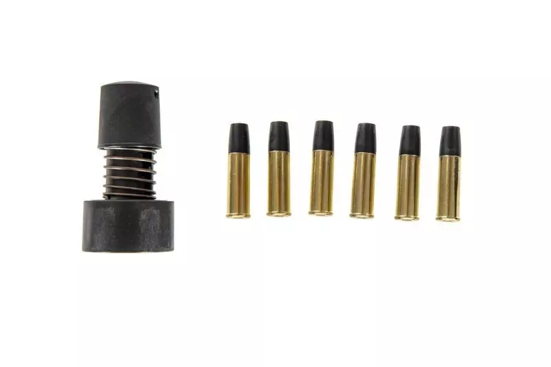 Replika rewolweru TITAN 4'' - Czarny (OUTLET) OD-G-OUT-72-038228-00 asgbox.pl Replika rewolweru TITAN 4'' - Czarny (OUTLET) - obrazek 5