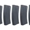 Zestaw 5 Magazynków Mid-Cap SRC do AR/M4 na 140 kulek Czarny + speedloader OD-G-SRC-05-038499-00 asgbox.pl