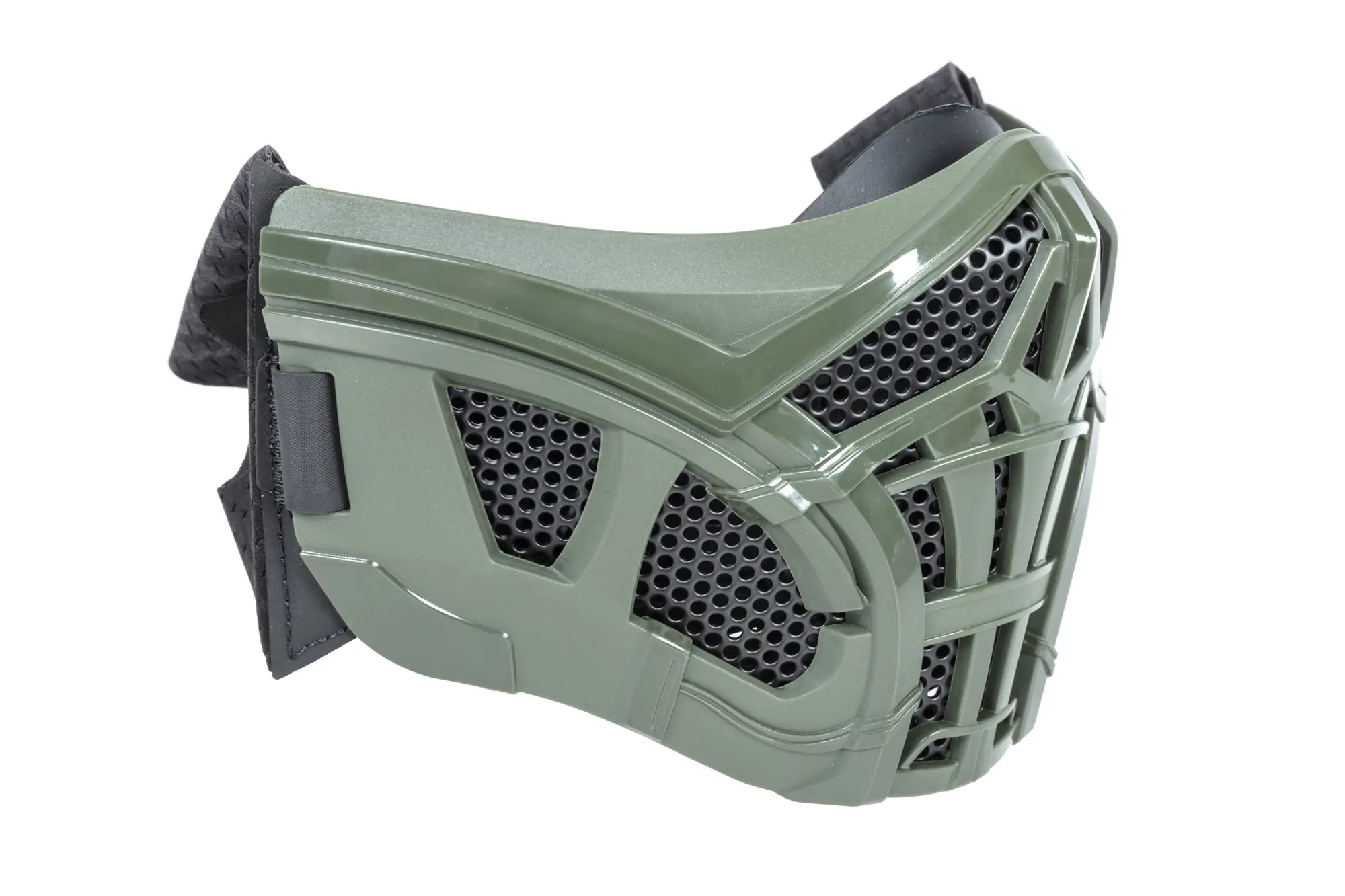 Maska Nuprol Mesh Lower Face Shield V7 Oliwkowa OD-G-WEE-28-046782-00 asgbox.pl Maska Nuprol Mesh Lower Face Shield V7 Oliwkowa - obrazek 4