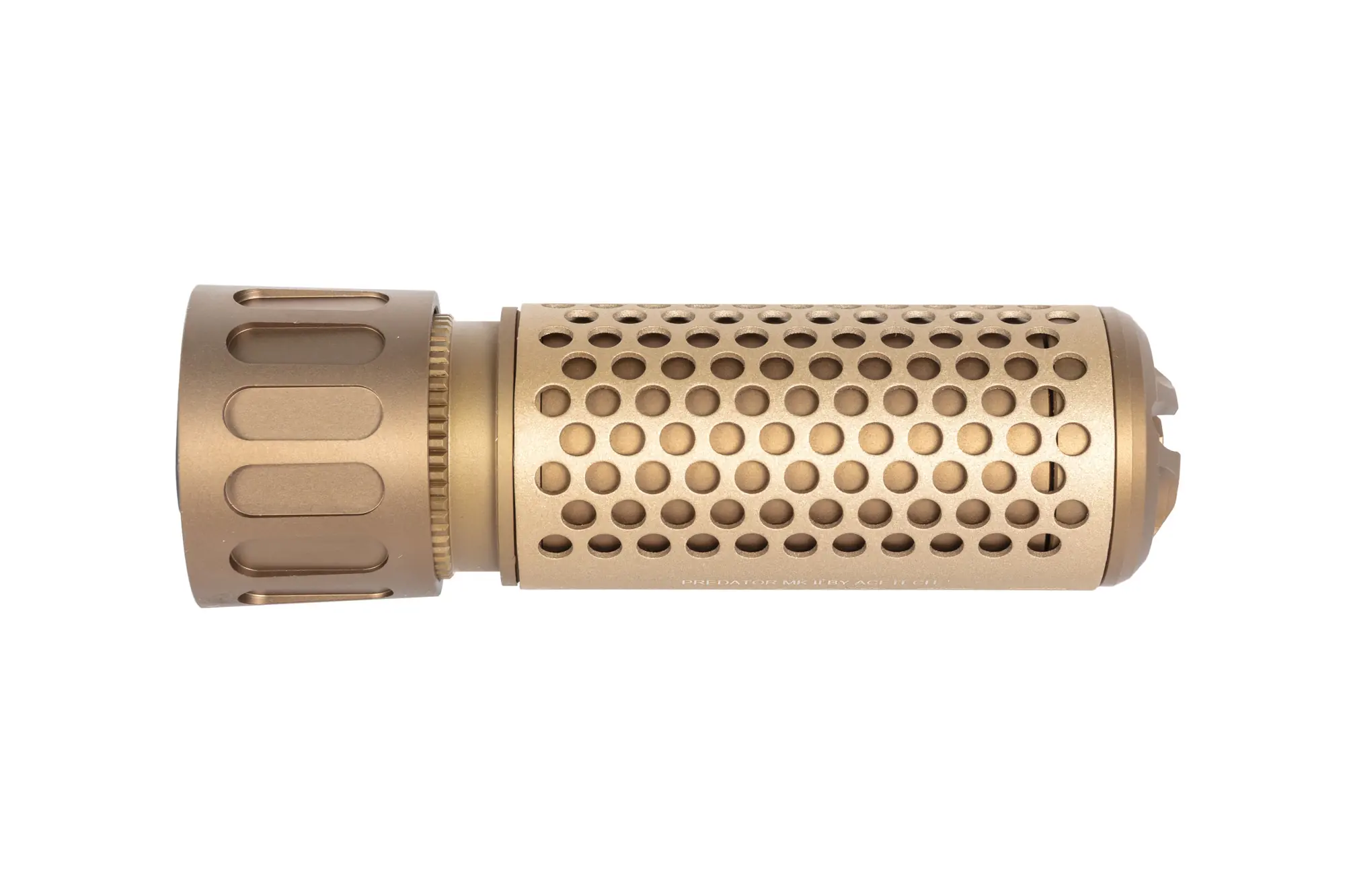 Zestaw Acetech tłumik płomienia MKII QD + tłumik dźwięku Predator MKII QD + Tracer Brighter R Tan OD-G-ACE-09-048052-00 asgbox.pl Zestaw Acetech tłumik płomienia MKII QD + tłumik dźwięku Predator MKII QD + Tracer Brighter R Tan - obrazek 4