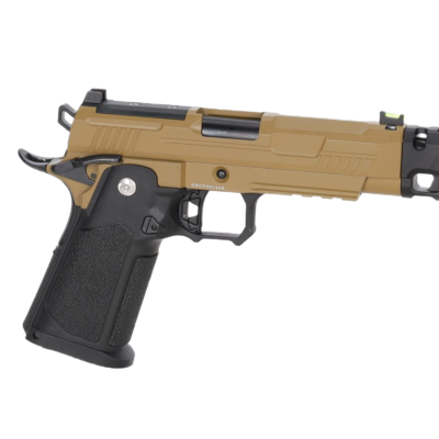 asgbox.pl - Pistolet ASG Arcturus Vanguard 4.3" Hi-Capa GBB Optics Ready z kompensatorem Half-Tan