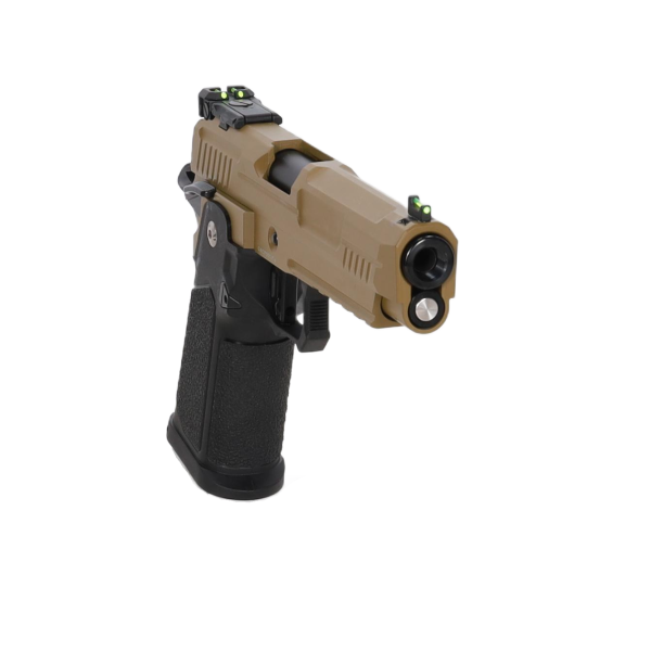 asgbox.pl - Arcturus Hi-Capa Vanguard 5" Pistolet GBB - Half-Tan