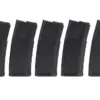 Zestaw 5 magazynków mid-cap 140 kulek King Arms do replik typu M4/M16 Czarny OD-G-KIA-05-047854-00 asgbox.pl