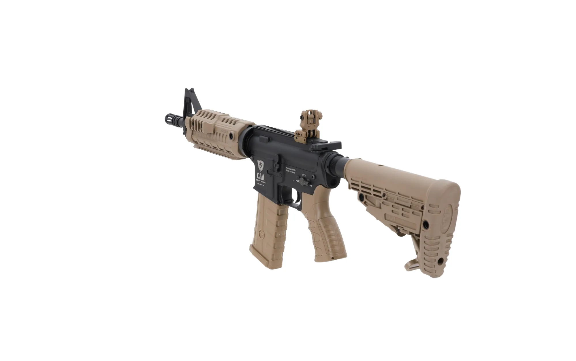 Karabinek ASG CAA M4 CQB Advance Series Flat Dark Earth OD-G-KIA-01-047559-00 asgbox.pl Karabinek ASG CAA M4 CQB Advance Series Flat Dark Earth - obrazek 3