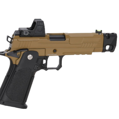 Alternative view of Pistolet ASG Arcturus Vanguard 4.3" Hi-Capa GBB OR z kolimatorem ARS-1 + kompensatorem Half-Tan