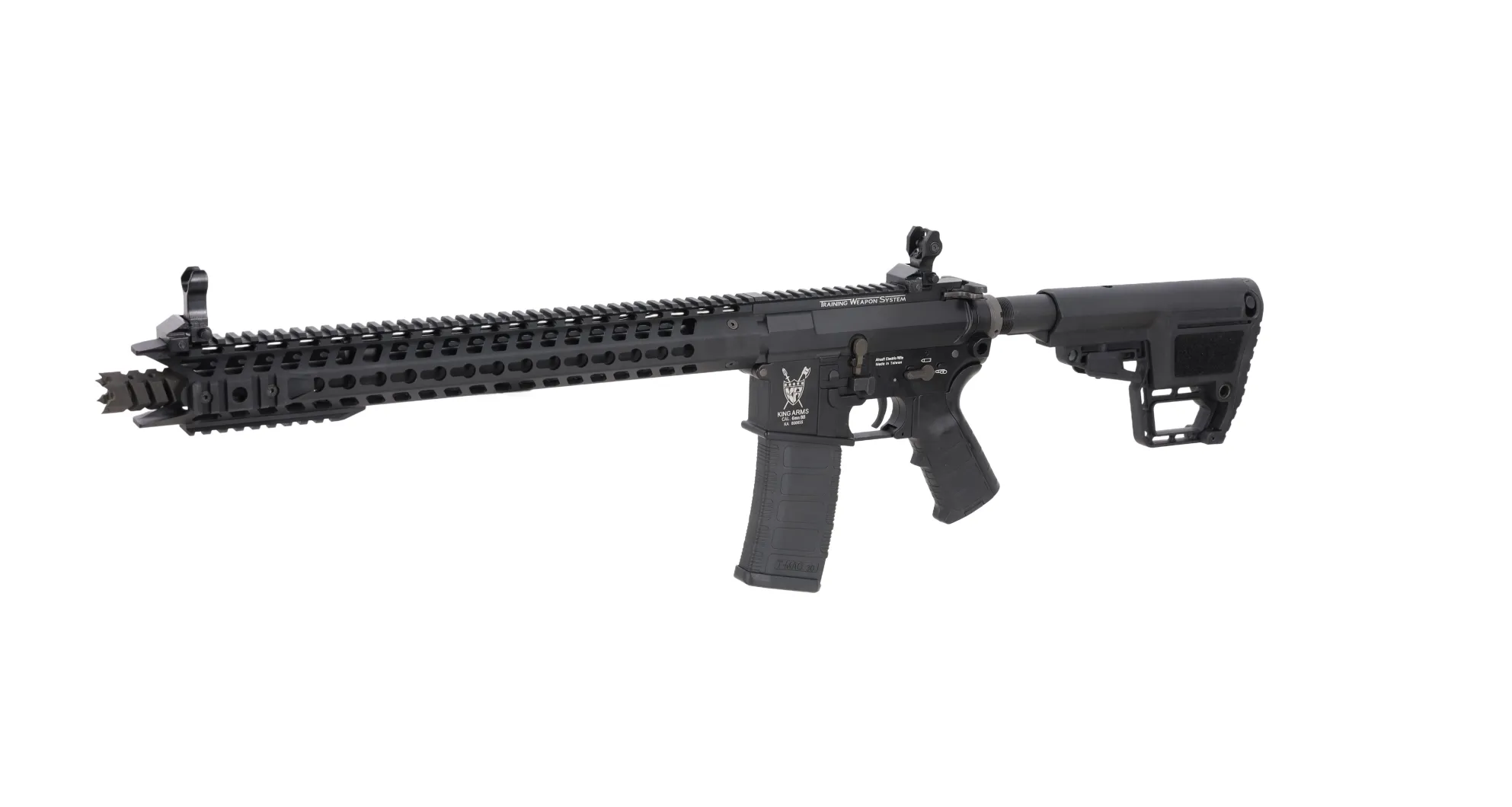 Karabin ASG King Arms M4 TWS KeyMod Dinosaur Czarny OD-G-KIA-01-047547-00 asgbox.pl Karabin ASG King Arms M4 TWS KeyMod Dinosaur Czarny - obrazek 2