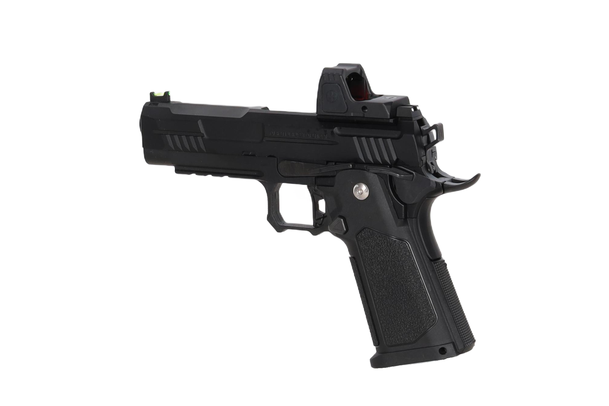 Pistolet ASG Arcturus Vanguard 4.3" Hi-Capa GBB Optics Ready z kolimatorem ARS-1 Czarny OD-G-ACR-02-048157-00 asgbox.pl Pistolet ASG Arcturus Vanguard 4.3" Hi-Capa GBB Optics Ready z kolimatorem ARS-1 Czarny - obrazek 2