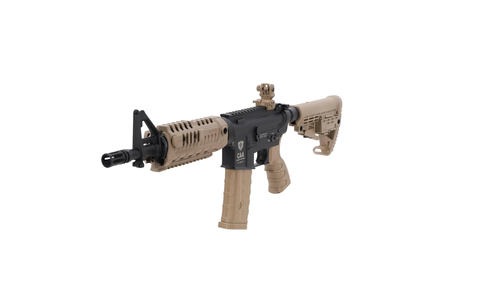 Karabinek ASG CAA M4 CQB Advance Series Flat Dark Earth OD-G-KIA-01-047559-00 asgbox.pl Karabinek ASG CAA M4 CQB Advance Series Flat Dark Earth - obrazek 4