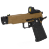Pistolet ASG Arcturus Vanguard 4.3" Hi-Capa GBB OR z kolimatorem ARS-1 + kompensatorem Half-Tan OD-G-ACR-02-048155-00 asgbox.pl