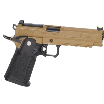 Alternative view of Pistolet ASG Arcturus Vanguard 5" Hi-Capa GBB Optics Ready Half-Tan