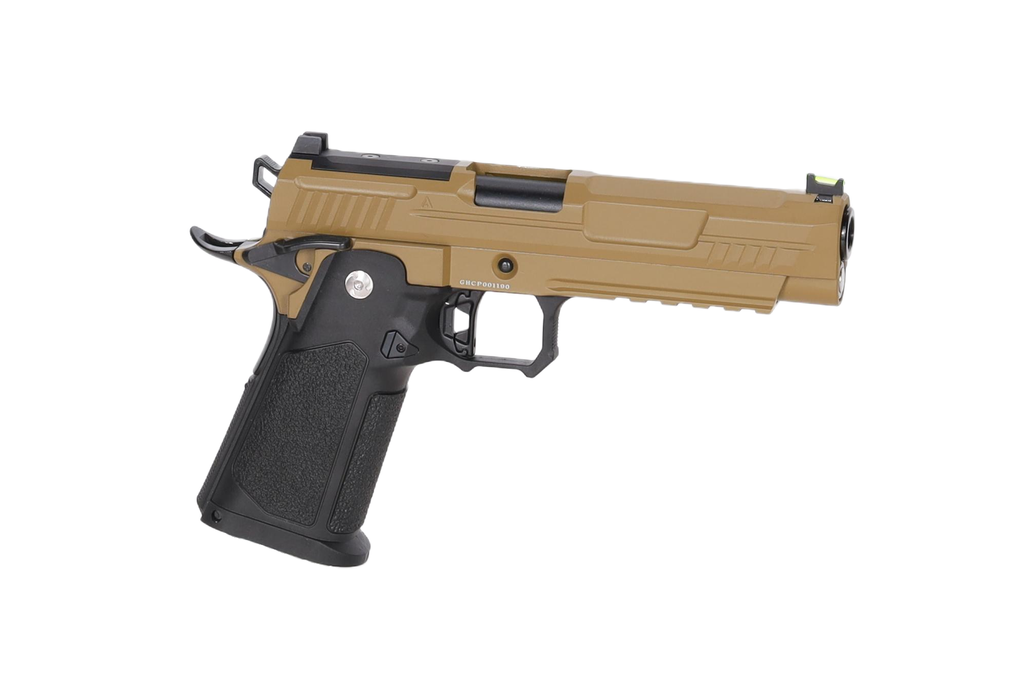 Pistolet ASG Arcturus Vanguard 5" Hi-Capa GBB Optics Ready Half-Tan OD-G-ACR-02-048149-00 asgbox.pl Pistolet ASG Arcturus Vanguard 5" Hi-Capa GBB Optics Ready Half-Tan - obrazek 2