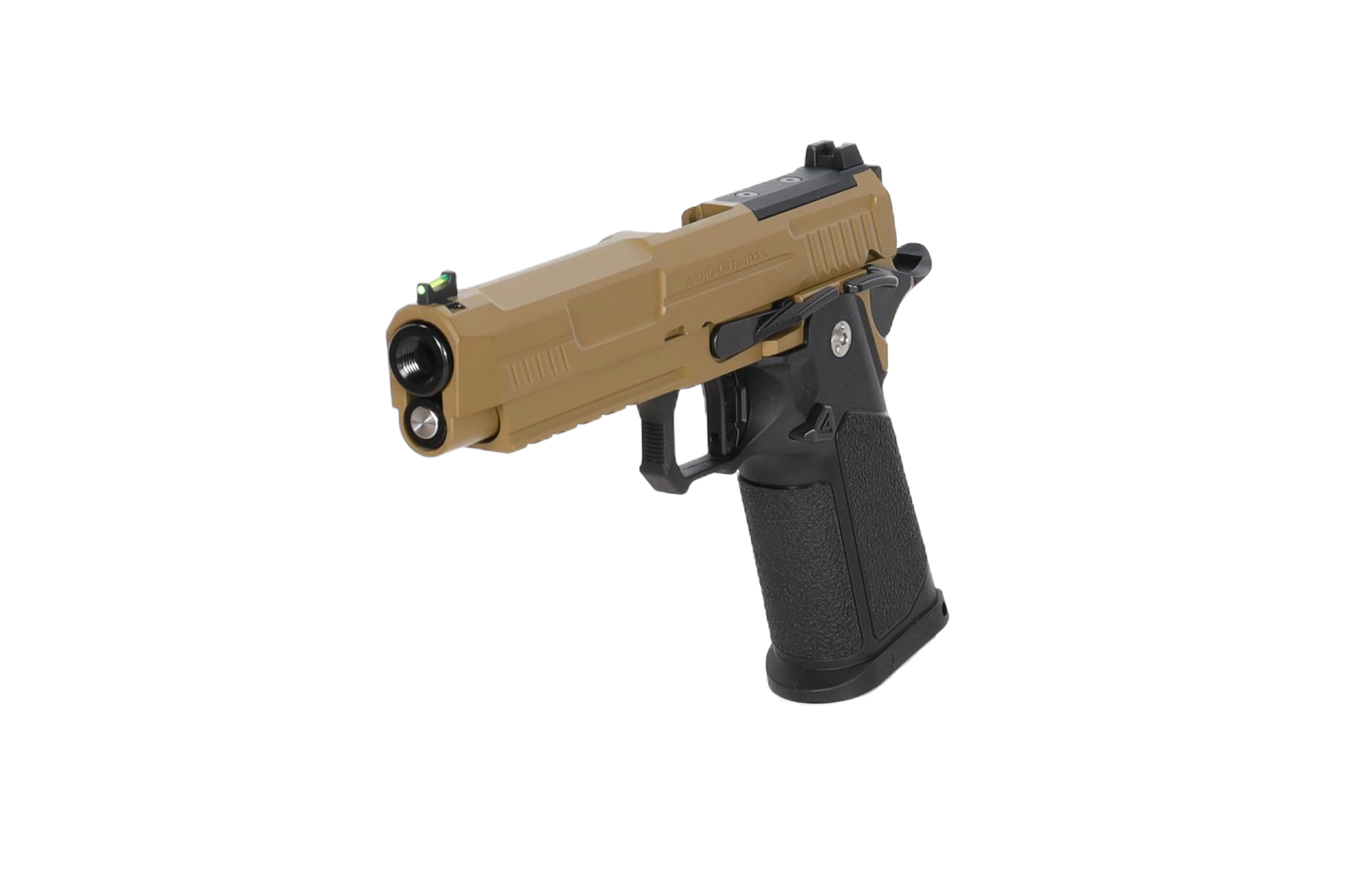 Pistolet ASG Arcturus Vanguard 5" Hi-Capa GBB Optics Ready Half-Tan OD-G-ACR-02-048149-00 asgbox.pl Pistolet ASG Arcturus Vanguard 5" Hi-Capa GBB Optics Ready Half-Tan - obrazek 3