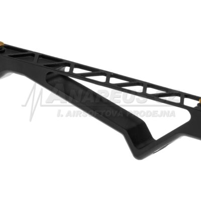 Alternative view of BlackCat Aluminum Angled Grip for Keymod Rail System ( Black )