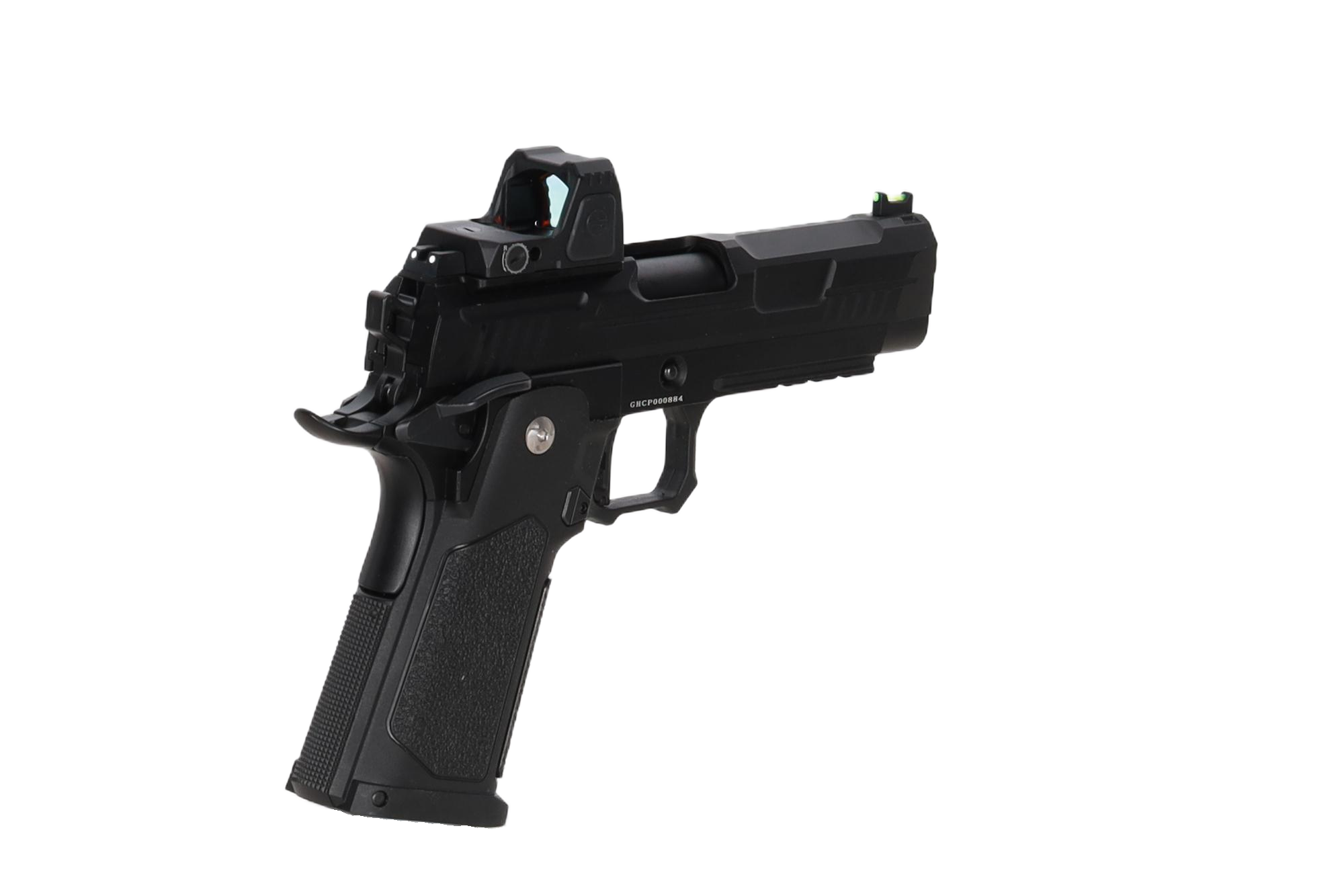 Pistolet ASG Arcturus Vanguard 4.3" Hi-Capa GBB Optics Ready z kolimatorem ARS-1 Czarny OD-G-ACR-02-048157-00 asgbox.pl Pistolet ASG Arcturus Vanguard 4.3" Hi-Capa GBB Optics Ready z kolimatorem ARS-1 Czarny - obrazek 4