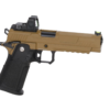 Pistolet ASG Arcturus Vanguard 5" Hi-Capa GBB Optics Ready z kolimatorem ARS-1 Half-Tan OD-G-ACR-02-048150-00 asgbox.pl