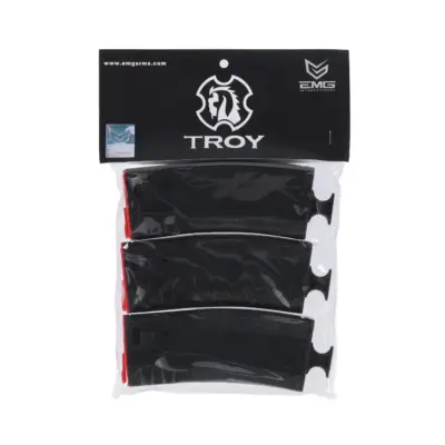 Alternative view of Zestaw 3 magazynków mid-cap 250 kulek King Arms x Troy Battlemag do replik typu M4/M16