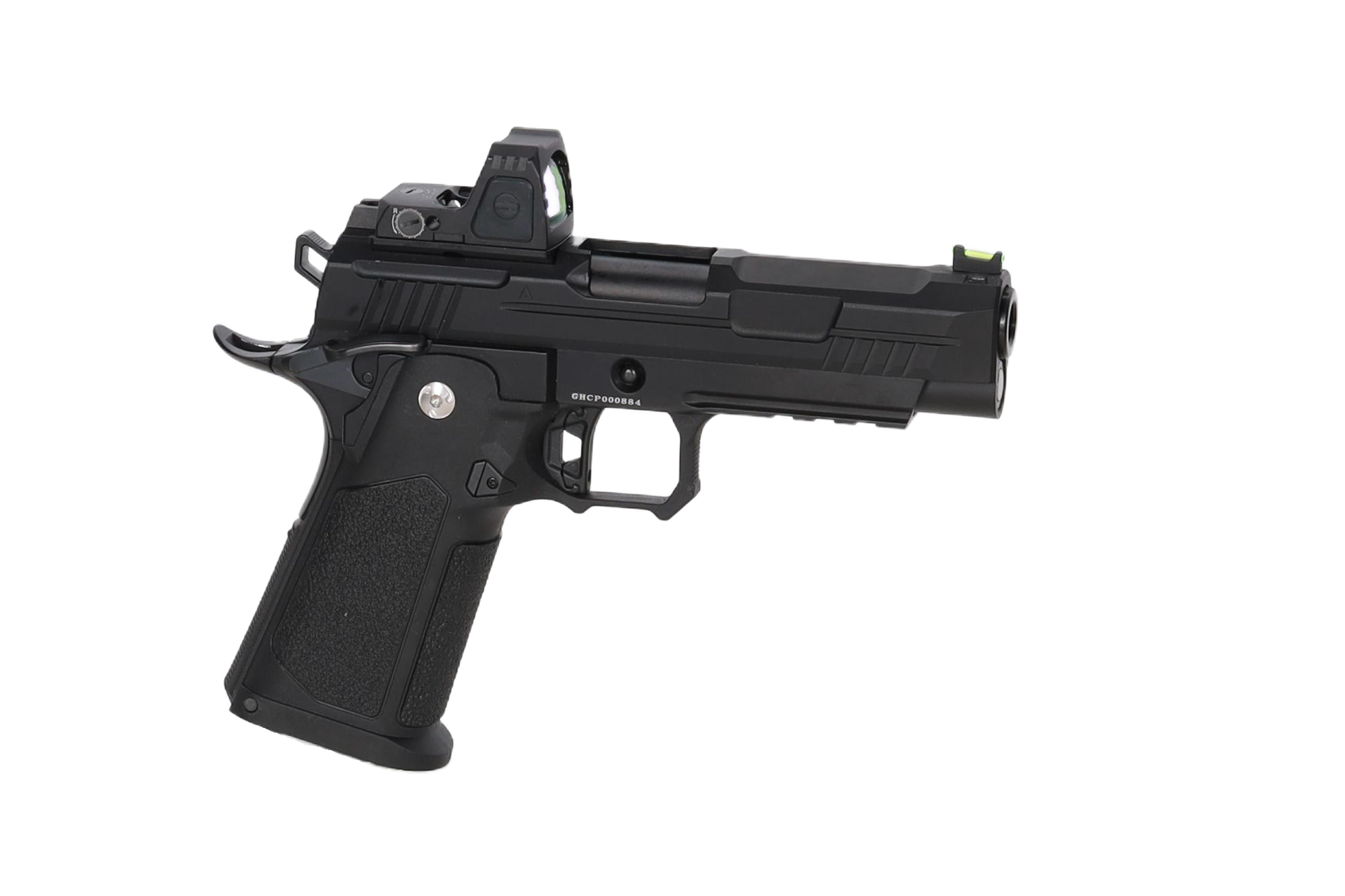 Pistolet ASG Arcturus Vanguard 4.3" Hi-Capa GBB Optics Ready z kolimatorem ARS-1 Czarny OD-G-ACR-02-048157-00 asgbox.pl Pistolet ASG Arcturus Vanguard 4.3" Hi-Capa GBB Optics Ready z kolimatorem ARS-1 Czarny - obrazek 5