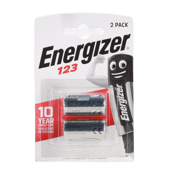 asgbox.pl - Bateria CR123 Energizer 3V zestaw 2 szt