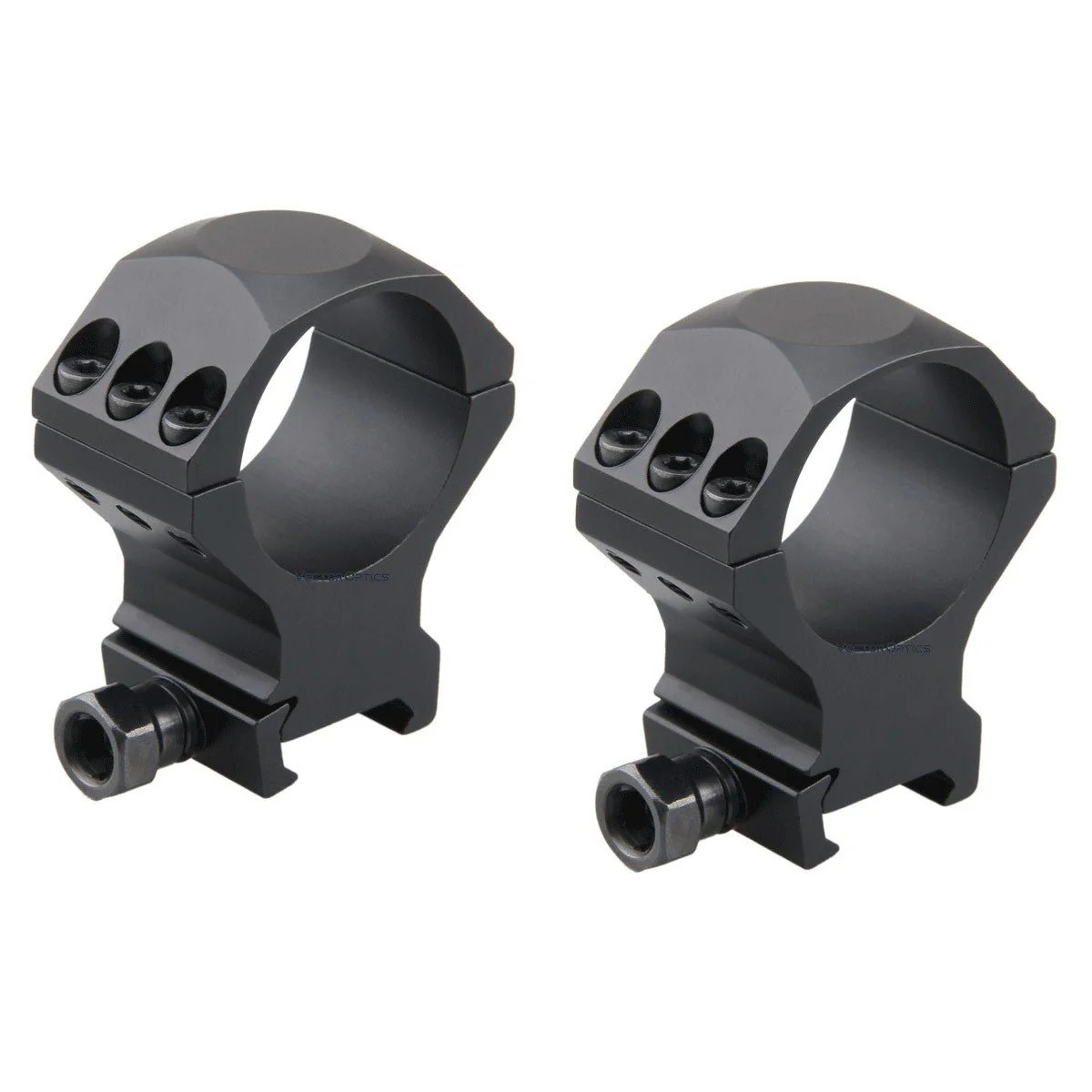 Alternative view of VO 34mm Steel Mounting Rings, Medium - Black