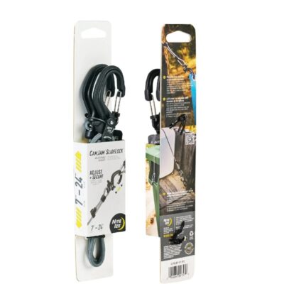 NITE IZE CamJam(TM) SlideLock(R) Adjustable Bungee Cord - Grey