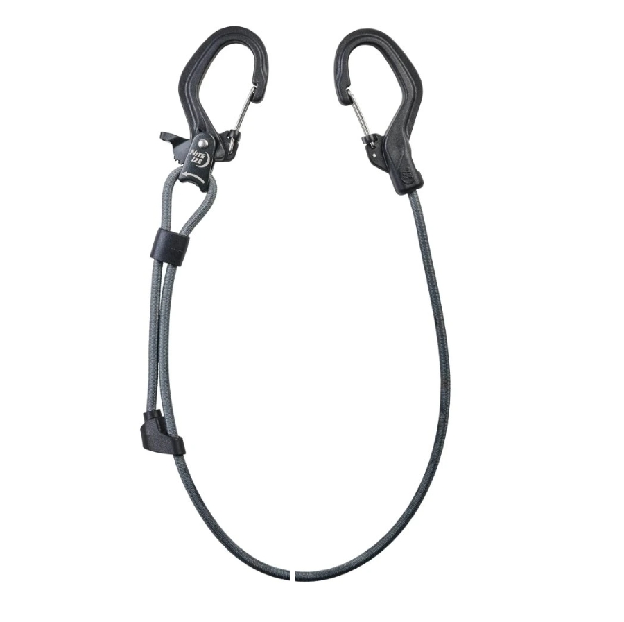 Alternative view of NITE IZE CamJam(TM) SlideLock(R) Adjustable Bungee Cord - Grey