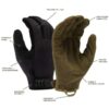 PYRAMEX VG Adjustable Operator Tactical Gloves - Black OD-A-PYRAM40-S asgbox.pl
