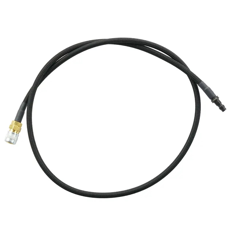 EPeS SlimLine HPA Hose with Braid, 100 cm - Black