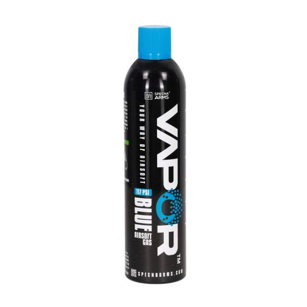 SA VAPOR(TM) Blue Airsoft Green Gas 117 PSI (600 ml) - Blue